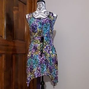 XXI Watercolor hi-lo Dress